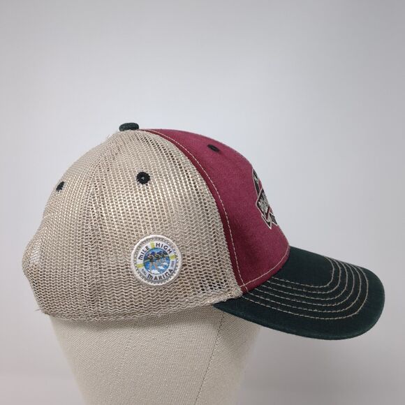 Mile High Marina McCall Idaho Snapback Trucker Hat Multi One Size Ahead - Picture 4 of 9